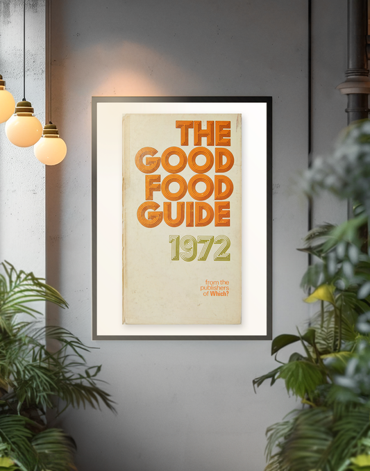 The Good Food Guide 1972 - Poster Print