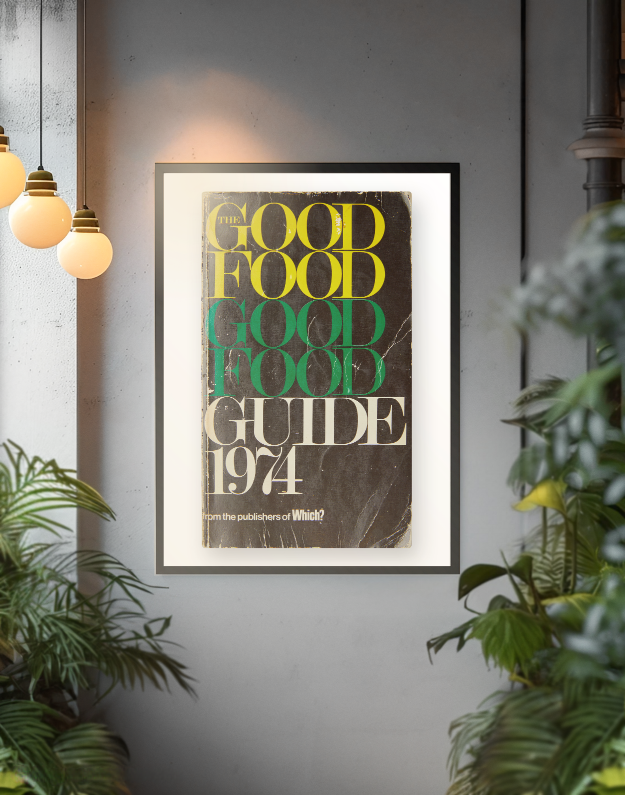 The Good Food Guide 1974 - Poster Print