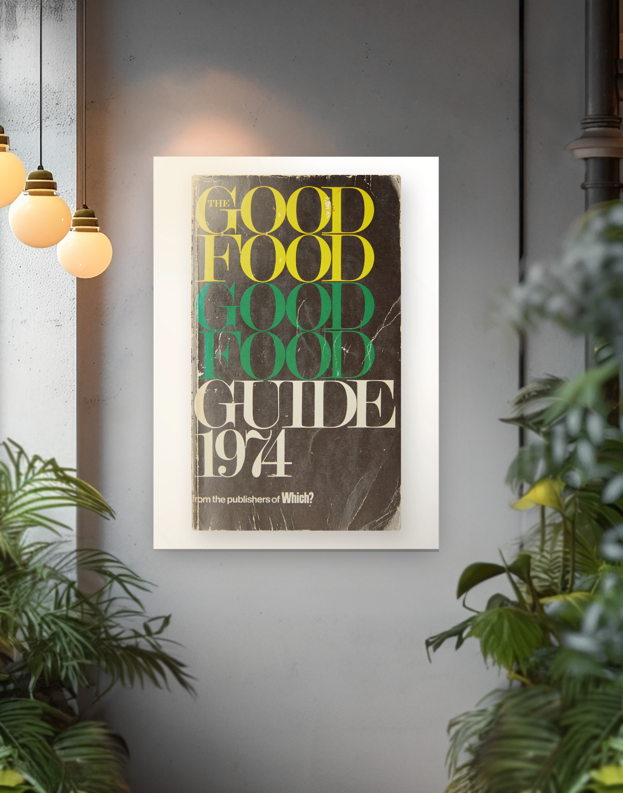 The Good Food Guide 1974 - Poster Print