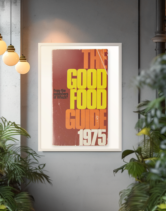 The Good Food Guide 1975 - Poster Print