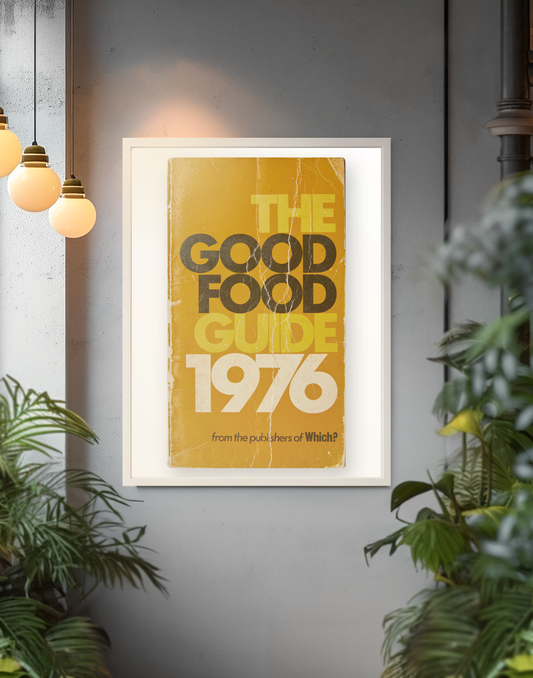 The Good Food Guide 1976 - Poster Print