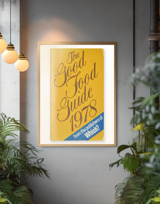 The Good Food Guide 1978 - Poster Print