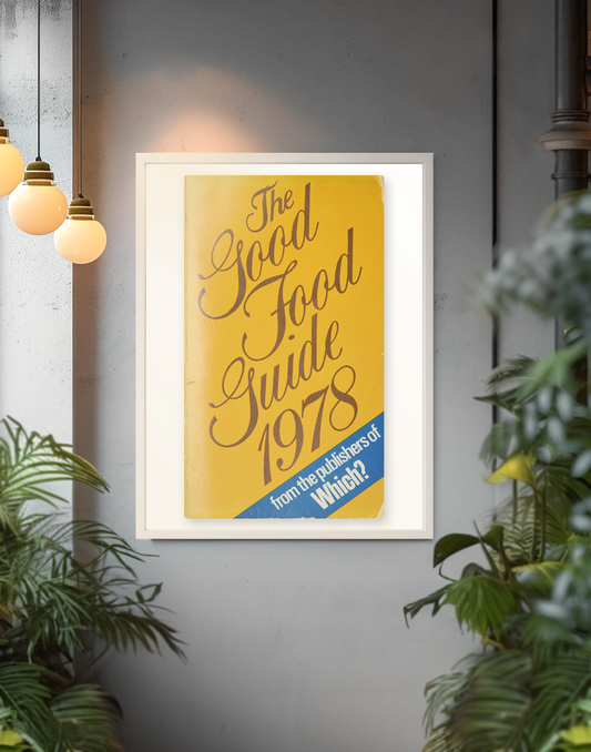 The Good Food Guide 1978 - Poster Print