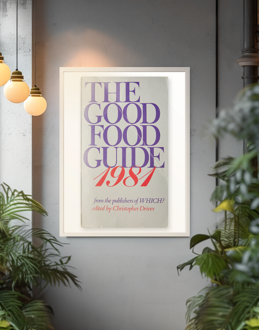 The Good Food Guide 1981 - Poster Print