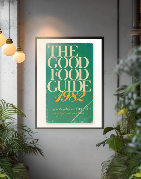 The Good Food Guide 1982 - Poster Print