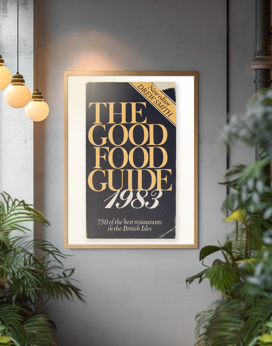 The Good Food Guide 1983 - Poster Print