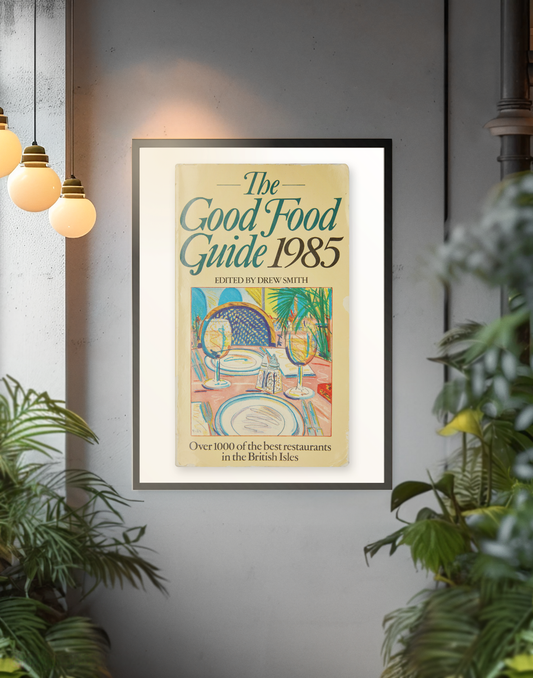 The Good Food Guide 1985 - Poster Print