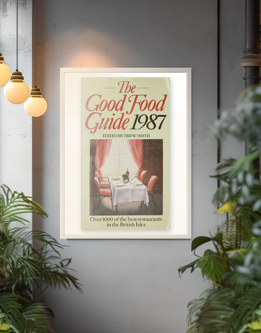 The Good Food Guide 1987 - Poster Print