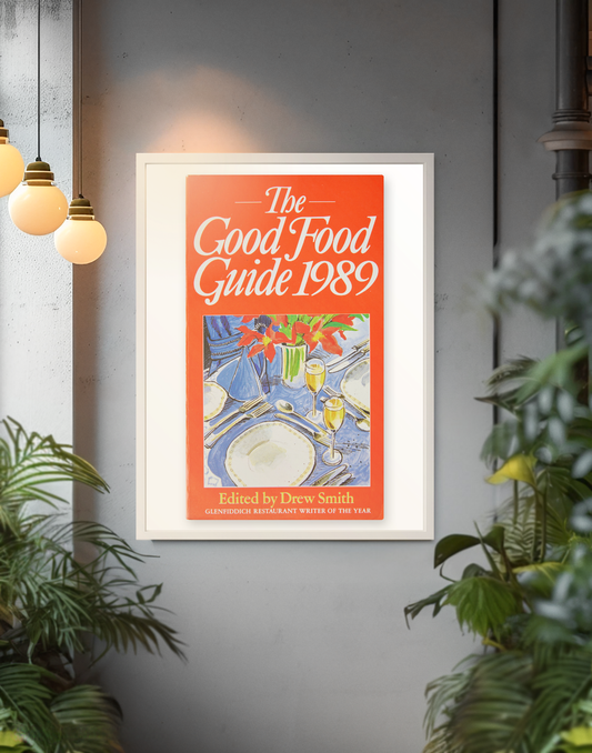 The Good Food Guide 1989 - Poster Print