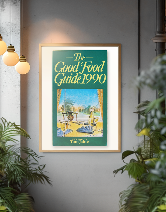 The Good Food Guide 1990 - Poster Print
