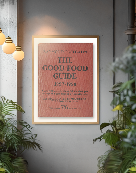 The Good Food Guide 1957-1958 - Poster Print