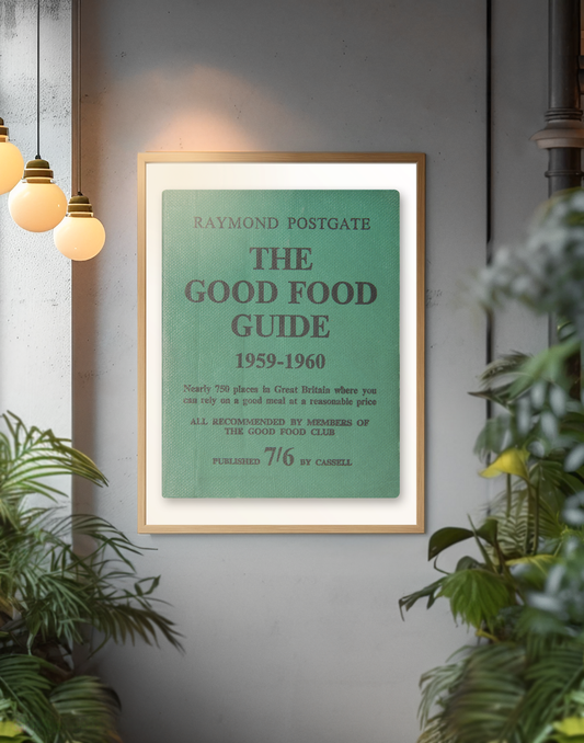 The Good Food Guide 1959-1960 - Poster Print