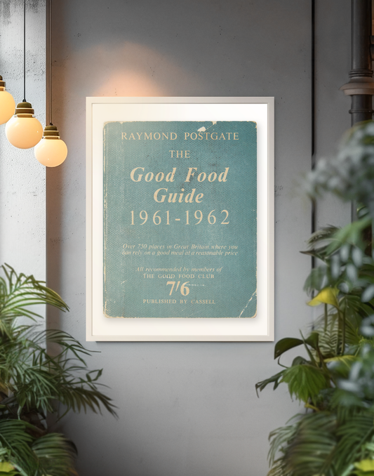 The Good Food Guide 1961-1962 - Poster Print