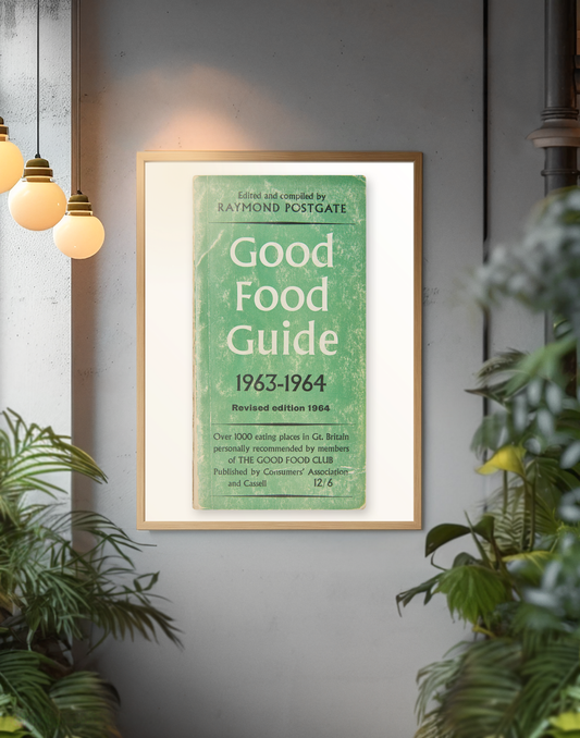 The Good Food Guide 1963-1964 - Poster Print