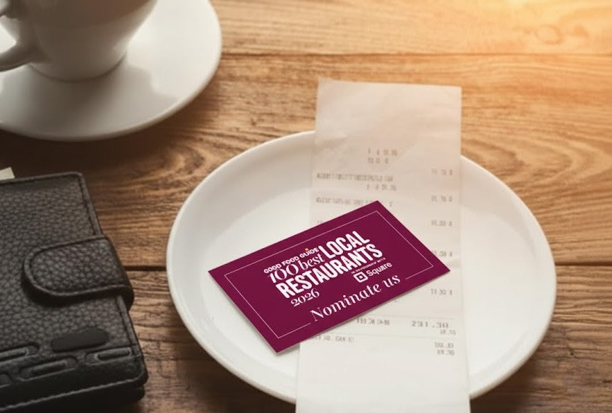 100 Best Local Restaurants 2026 Nomination Cards