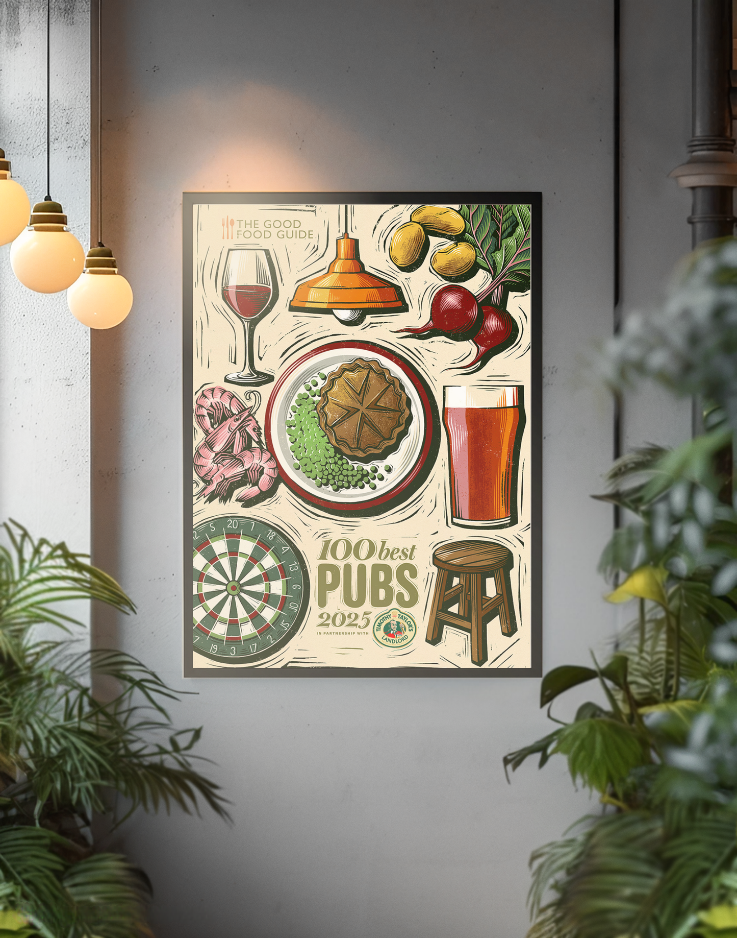 The Good Food Guide's 100 Best Pubs 2025 Asset Pack