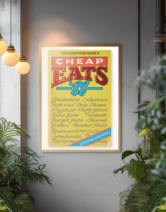 Cheap Eats '88 - Poster Print