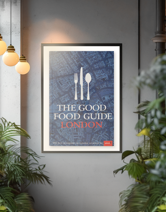 The Good Food Guide London - Poster Print