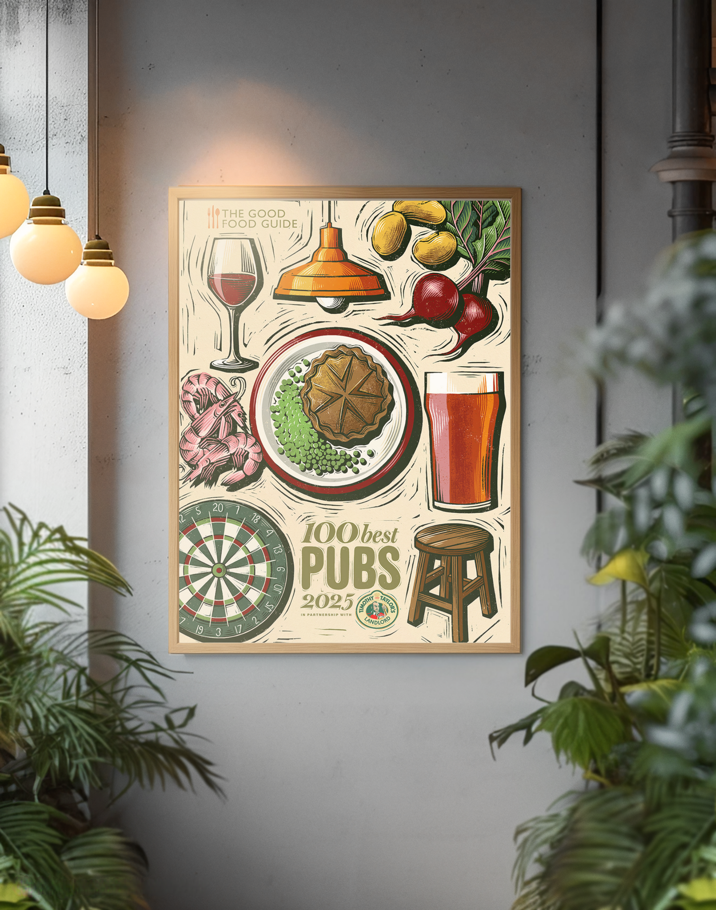 The Good Food Guide's 100 Best Pubs 2025 Asset Pack