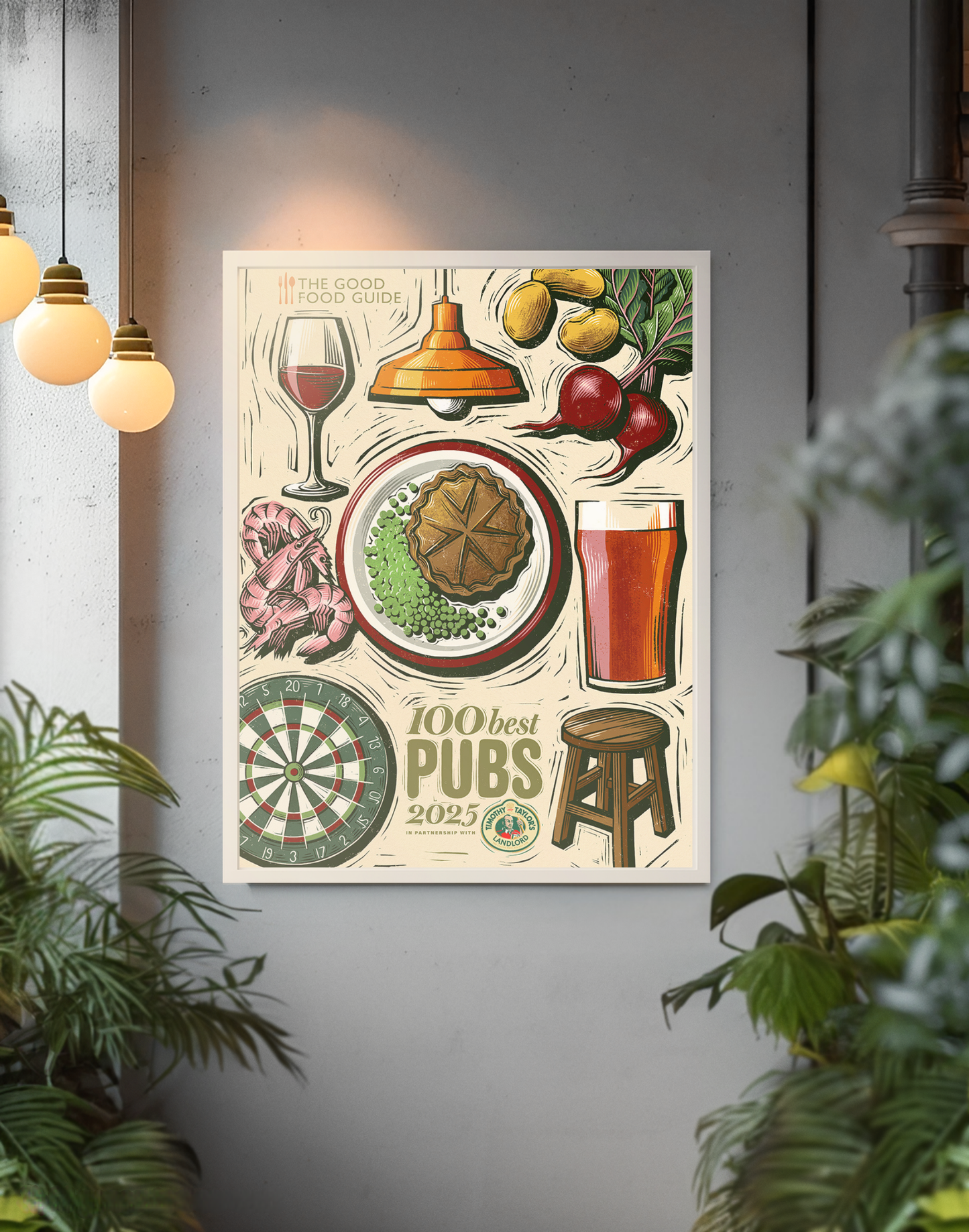 The Good Food Guide's 100 Best Pubs 2025 Asset Pack