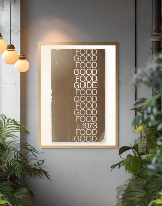 The Good Food Guide 1973 - Poster Print