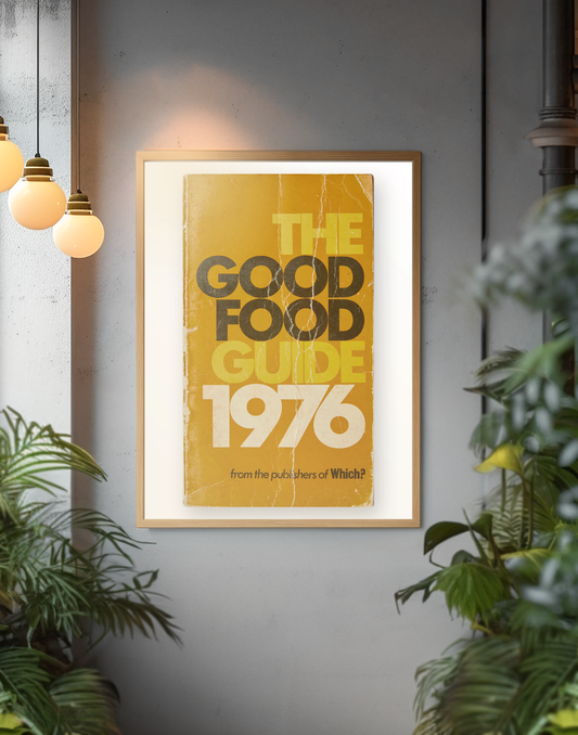 The Good Food Guide 1976 - Poster Print