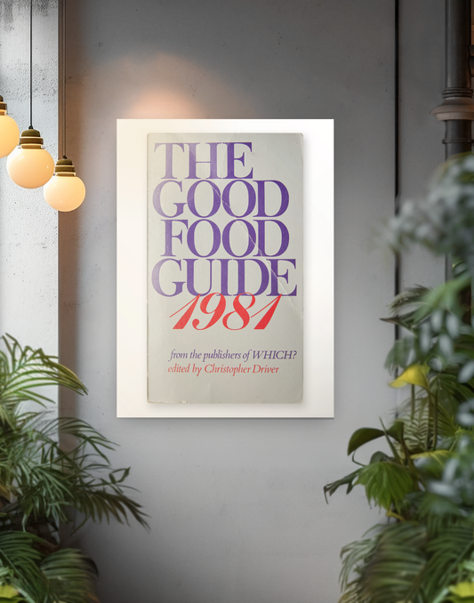 The Good Food Guide 1981 - Poster Print