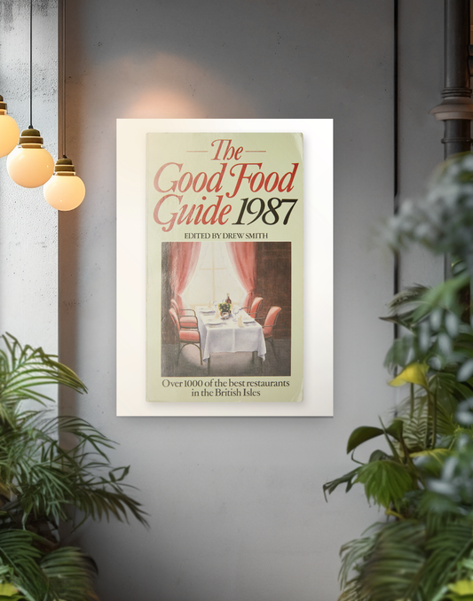 The Good Food Guide 1987 - Poster Print