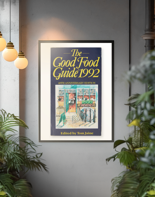 The Good Food Guide 1992 - Poster Print