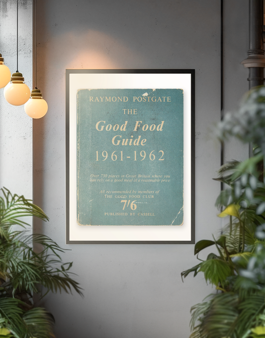 The Good Food Guide 1961-1962 - Poster Print