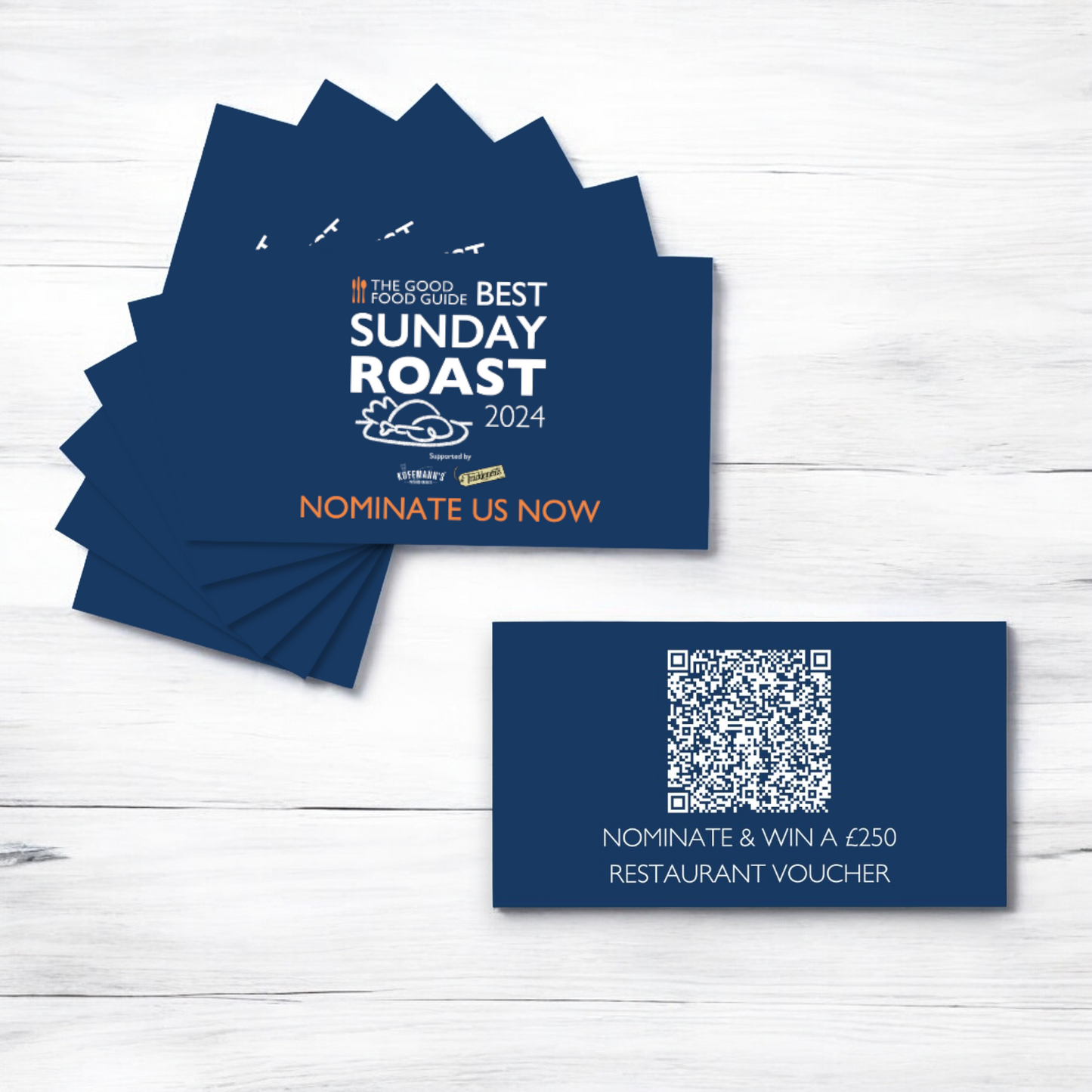 Best Sunday Roast 2024 Nomination Cards