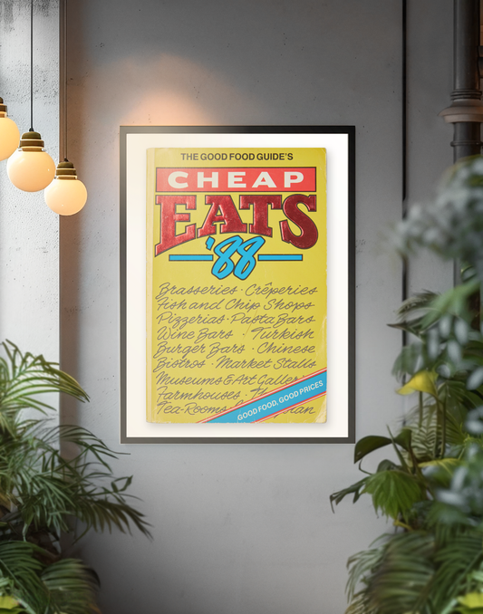 Cheap Eats '88 - Poster Print