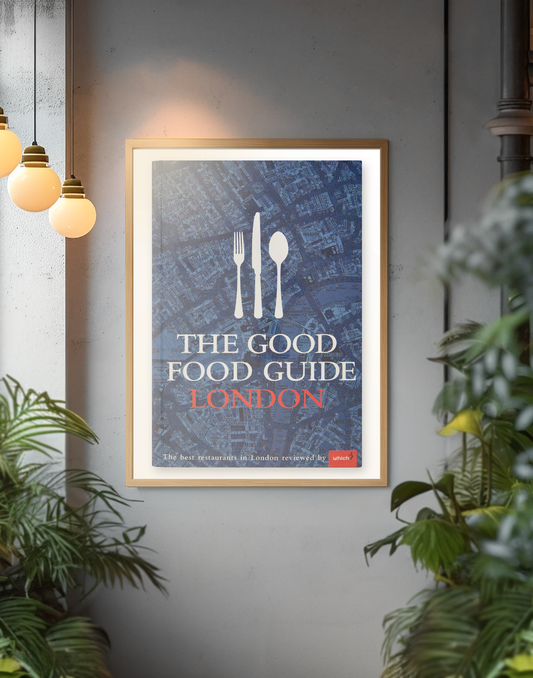 The Good Food Guide London - Poster Print