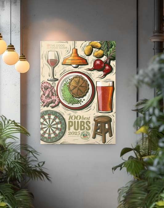 The Good Food Guide's 100 Best Pubs 2025 Asset Pack