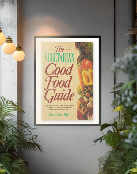 The Vegetarian Good Food Guide - Poster Print